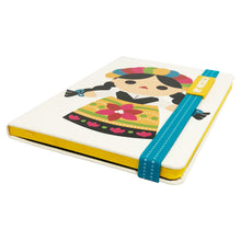 Load image into Gallery viewer, Mexican María Doll Notebook – Imported from Mexico – 21 x 14 cm