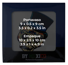 Load image into Gallery viewer, Set of 4 Mexican Skull Silicone Coasters – Day of the Dead Design | Imported from Mexico