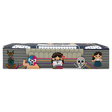 Load image into Gallery viewer, Set of 4 Small Mexican Catrines Skull Pewter Espresso Mugs – 75 ml