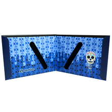 Load image into Gallery viewer, Mexican Skull (Catrin) Paper Wallet – Day of the Dead Design | Imported from Mexico