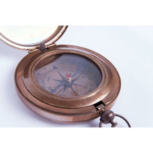 Load image into Gallery viewer, Vintage-Style Brass Compass – 8 cm Diameter | Elegant Navigation Tool