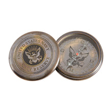 Load image into Gallery viewer, United States Navy Reserve Brass Compass | 7.5 cm Vintage Replica