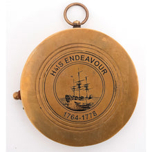 Load image into Gallery viewer, Beautifully Crafted Brass Pocket Compass – Travel Gift Idea 8cm