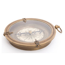Load image into Gallery viewer, Rare Brass Stanley London Pocket Compass – Nautical Explorer's Gift