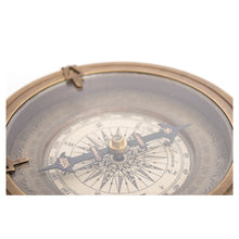 Load image into Gallery viewer, Rare Brass Stanley London Pocket Compass – Nautical Explorer's Gift