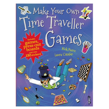 Load image into Gallery viewer, Set of 4 Make Your Own Time-Traveller Games by Mark Bergin | Fun Historical Crafts for Kids