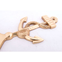 Load image into Gallery viewer, Anchor Design Metal Bottle Opener – Quirky Nautical Gift – Golden Finish