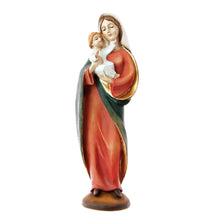 Load image into Gallery viewer, Statue of Our Mother Mary Holding Baby Jesus – 20 cm | Handpainted Resin Figurine