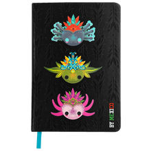 Load image into Gallery viewer, Mexican Axolotls Notebook – Imported from Mexico – 21 x 14 cm