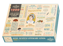 Load image into Gallery viewer, Jane Austen Quotes 1000 Piece Jigsaw Puzzle – Literary Cultural Puzzle 50 x 70 cm