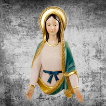 Load image into Gallery viewer, Wall Plaque of Our Blessed Mother Mary – 40 cm | Hand-Painted Resin | Religious Home Wall Decoration