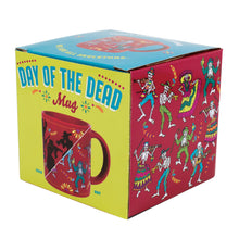 Load image into Gallery viewer, Day of the Dead Transforming Mug – Heat Reveal Día de los Muertos Ceramic Cup 350ml