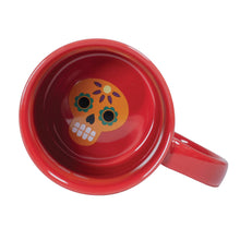Load image into Gallery viewer, Day of the Dead Transforming Mug – Heat Reveal Día de los Muertos Ceramic Cup 350ml
