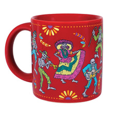 Load image into Gallery viewer, Day of the Dead Transforming Mug – Heat Reveal Día de los Muertos Ceramic Cup 350ml