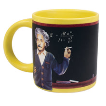 Load image into Gallery viewer, Einstein Blackboard Coffee Mug – Write-On Chalk Mug – Science Gift with Chalk – 12oz / 350ml