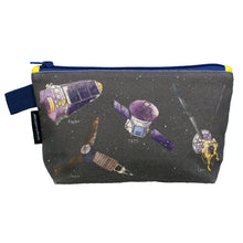 Load image into Gallery viewer, “Shoot for the Stars” Zipper Pouch – Everyday Bag with 2" Gusset 5"x9"