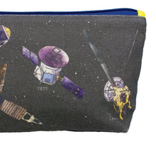 Load image into Gallery viewer, “Shoot for the Stars” Zipper Pouch – Everyday Bag with 2" Gusset 5"x9"