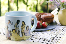 Load image into Gallery viewer, Set of 4 Great Nudes Disappearing Coffee Mugs – Art Revealing Heat Cups 14 oz