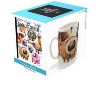 Load image into Gallery viewer, Set of 4 “Baby It's Cold Outside” Coffee Mugs – New Yorker Porcelain 15oZ