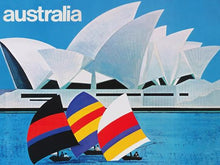 Load image into Gallery viewer, American Airlines Vintage Travel Poster Puzzle – 1000 Pieces – Sydney Opera House Design