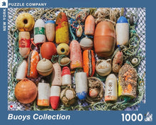 Load image into Gallery viewer, Jim Golden “Buoys” Jigsaw Puzzle – 1000 Pieces – Nautical Photography Art
