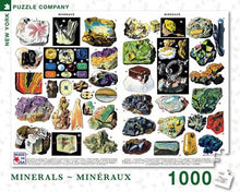 Load image into Gallery viewer, Minerals 1000 Piece Jigsaw Puzzle – New York Puzzle Company USA Made