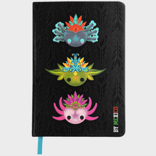 Load image into Gallery viewer, Mexican Axolotls Notebook – Imported from Mexico – 21 x 14 cm