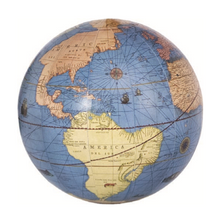 Load image into Gallery viewer, 30cm Terrestrial Globe – Blue World Map – Educational Decorative Desktop Globe for Home or Office