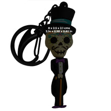 Load image into Gallery viewer, 3D Mexican Catrin PVC Keyring – Imported from Mexico