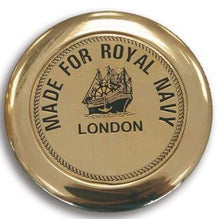 Load image into Gallery viewer, Royal Navy Brass Compass – London Replica Navigation Gift
