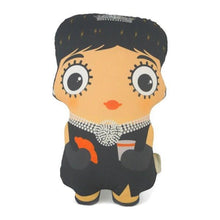 Load image into Gallery viewer, Audrey Hepburn Illustrated Doll – Soft Cotton Plush – Handmade in Spain 28cm