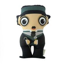 Load image into Gallery viewer, Charlie Chaplin Cushion – The Tukis Handmade Soft Figure 28cm