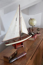 Load image into Gallery viewer, Brass Ship’s Telescope with Leather Detailing & Case – Nautical Decor Gift