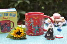 Load image into Gallery viewer, Day of the Dead Transforming Mug – Heat Reveal Día de los Muertos Ceramic Cup 350ml