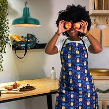 Load image into Gallery viewer, Freddie Mercury Print Apron – Colourful Space Design – Machine Washable