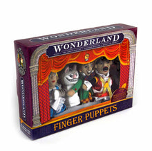 Load image into Gallery viewer, Alice in Wonderland Magnetic Puppet Set with Theatre Presentation Box