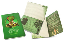 Load image into Gallery viewer, Set of 6 Garden of Eden Passport Notebooks – Ruled Adam & Eve Journals 48 Pages