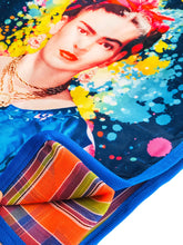 Load image into Gallery viewer, Mexican Frida Grocery Bag – Colour Splash by Wajiro Dream (MexiPop Art)