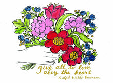 Load image into Gallery viewer, Molly Hatch Literary Love Notecards – Set of 8 with Foil Embellishments