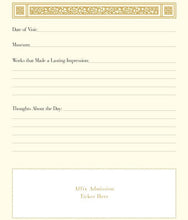 Load image into Gallery viewer, Set of 4 Museum Guided Art Journals – Chronicle Your Museum Adventures