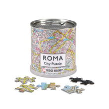 Load image into Gallery viewer, Roma City Jigsaw Puzzle Magnets in a Tin