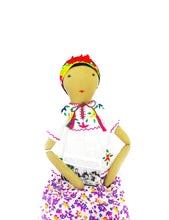 Load image into Gallery viewer, Mexican Lady Handmade Rag Doll in Pink – 47cm Fair Trade Eco Decor