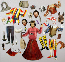 Load image into Gallery viewer, Shakespeare Dress Up Magnetic Set – The Unemployed Philosophers Guild