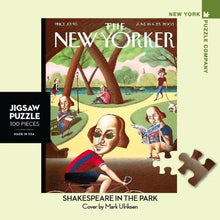 Load image into Gallery viewer, Shakespeare in the Park 100-Piece Jigsaw Puzzle – New Yorker Cover Art