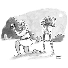 Load image into Gallery viewer, Hamlet’s Soliloquy Porcelain Mug – The New Yorker Cartoon