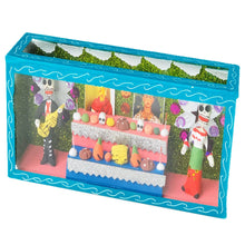 Load image into Gallery viewer, Frida Kahlo Day of the Dead Box – Handmade Mexican Altar (Turquoise)