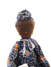 Load image into Gallery viewer, African Lady Doll with Turban H47cm – Handmade Fair Trade Rag Doll