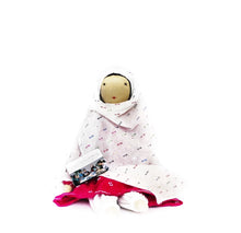 Load image into Gallery viewer, Afghan Lady Rag Doll with White Veil – Handmade 47cm Fair Trade Decor