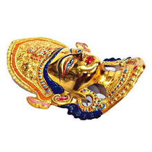 Load image into Gallery viewer, Golden Tibetan Buddha Wall Decor – 19cm Handcrafted Metal Art