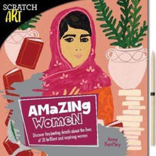 Load image into Gallery viewer, Set of 5 Scratch & Create: Amazing Women Activity Books